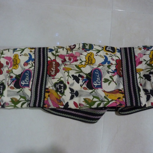 Sakroots Peace Tote Duffle Bag Over Shoulder for Yoga Mat 24''long NEW - Picture 1 of 10